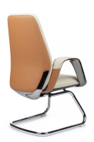 Изображение кресло rv design napoli-sf (yzpn-yr022) кожа бежевая / кэмел